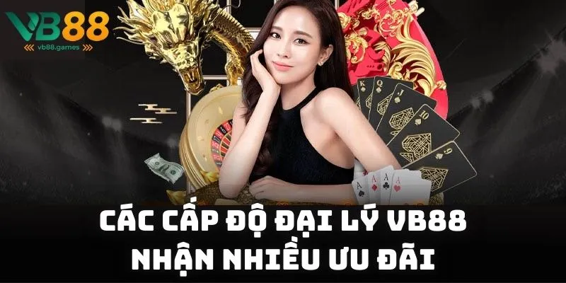 Hợp Tác Đại Lý 3 Các cấp độ đại lý VB88 nhận nhiều ưu đãi, tăng trưởng bền vững
